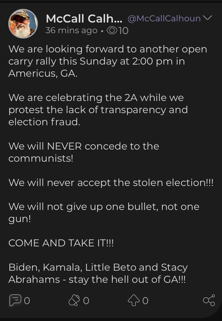 Note for these: Any of the “X minutes/hours/ days ago” is the time from him posting to me taking a screenshot. Some of these are from weeks or months ago. After finding these I reported him to the GBI and the Atlanta FBI which I believe was on Nov 17.