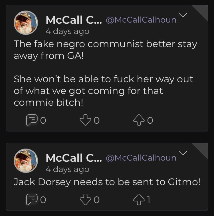 Note for these: Any of the “X minutes/hours/ days ago” is the time from him posting to me taking a screenshot. Some of these are from weeks or months ago. After finding these I reported him to the GBI and the Atlanta FBI which I believe was on Nov 17.