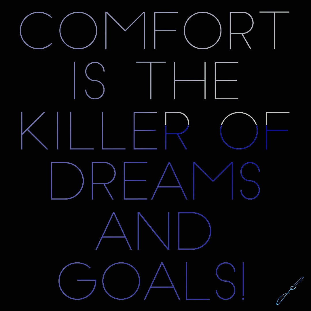 Don't get too comfortable with any aspect of your life. Always pursue greatness, even if it's incremental.
°°°°°°°
#lifequotes #inspirationalquotesaboutlife #inspirationalquote 
#quotesdaily #perfectquotes #wordsofwisdom #everydaymotivation 
#personalmotivation #ThursdayThoughts