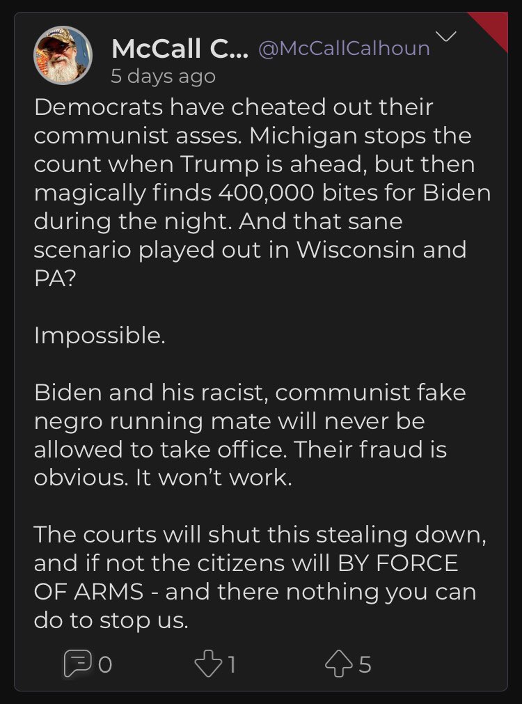Note for these: Any of the “X minutes/hours/ days ago” is the time from him posting to me taking a screenshot. Some of these are from weeks or months ago. After finding these I reported him to the GBI and the Atlanta FBI which I believe was on Nov 17.