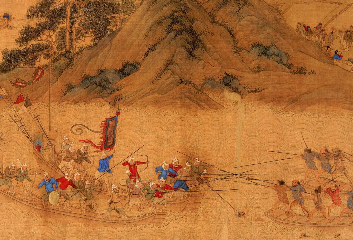9/ In addition to these more lawful professions, whether for their own benefit or as slaves of others, Arabs and Persians sailed the coasts of southern China as pirates as well as prey. They often raided southern Chinese ports, which could bring reprisals on the whole community.