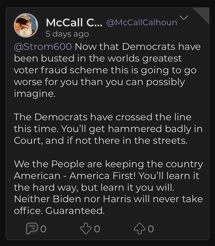 Note for these: Any of the “X minutes/hours/ days ago” is the time from him posting to me taking a screenshot. Some of these are from weeks or months ago. After finding these I reported him to the GBI and the Atlanta FBI which I believe was on Nov 17.