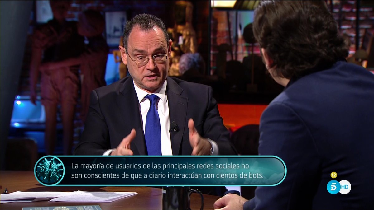 navedelmisterio's tweet image. La mayoría de usuarios en redes sociales no son conscientes de que a diario interactúan con cientos de bots #Horizonte