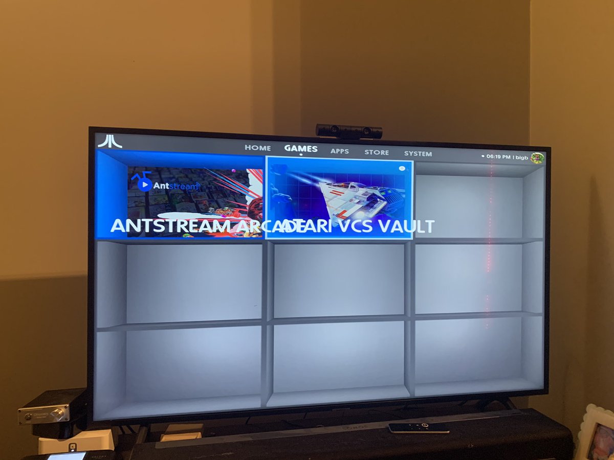 gasboy9's tweet photo. @TheAtari_VCS my Bluetooth keyboard works on Netflix but not any stream any ideas also the graphics seem off https://t.co/77DuujGXIt