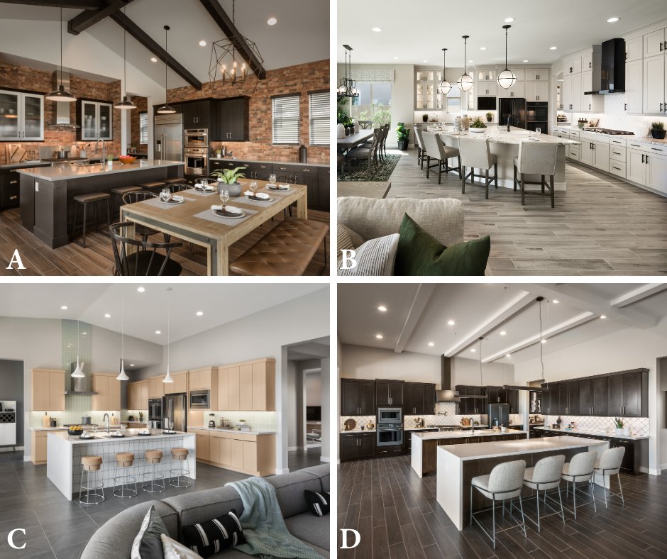 Which model home kitchen matches your unique style?