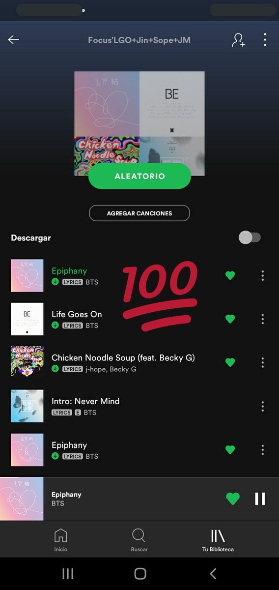 Jinnie_WithLuv's tweet photo. Hace 20 Minutos que comenzó #StreamPartyForJin junto a #StreamPartyForJimin y aun apoyamos el #StreamPartyForSope....
Así que traemos una playlist enfoque 💜🤝
#진 #방탄소년단진 #BTS #JIN @BTS_twt
Link: https://t.co/HQNbkyKR9B
💜🤝 https://t.co/Jlq9PRABjK