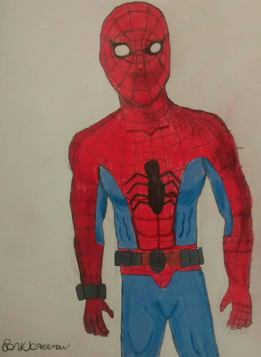 Look who I drew.  @artbyatlas0 @RandyS0725 @SpiderMumX @definitelyvita @flippingtable @UpToTASK @MrNiceGuy18_58 @Chad5ive @ChecKtheCircuiT @joe86040793 @SuperSuitShow @CBDev95