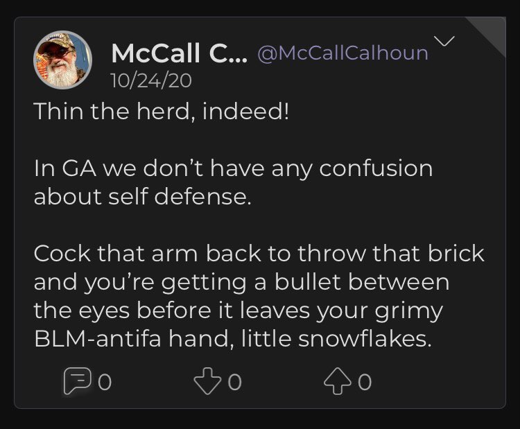 Note for these: Any of the “X minutes/hours/ days ago” is the time from him posting to me taking a screenshot. Some of these are from weeks or months ago. After finding these I reported him to the GBI and the Atlanta FBI which I believe was on Nov 17.