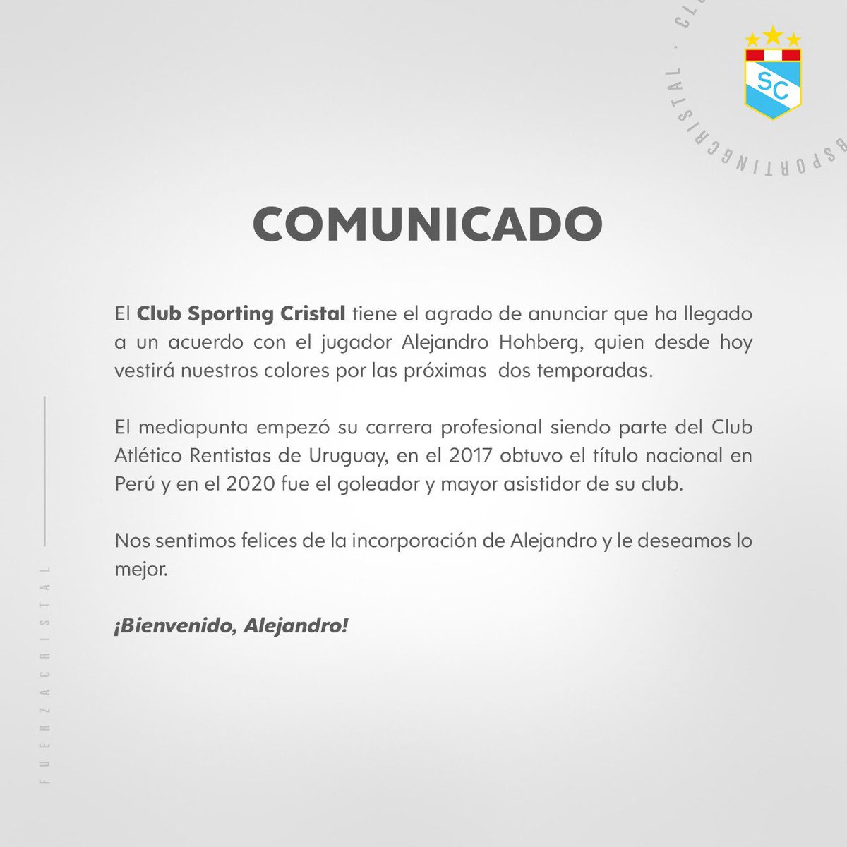 ClubSCristal tweet picture