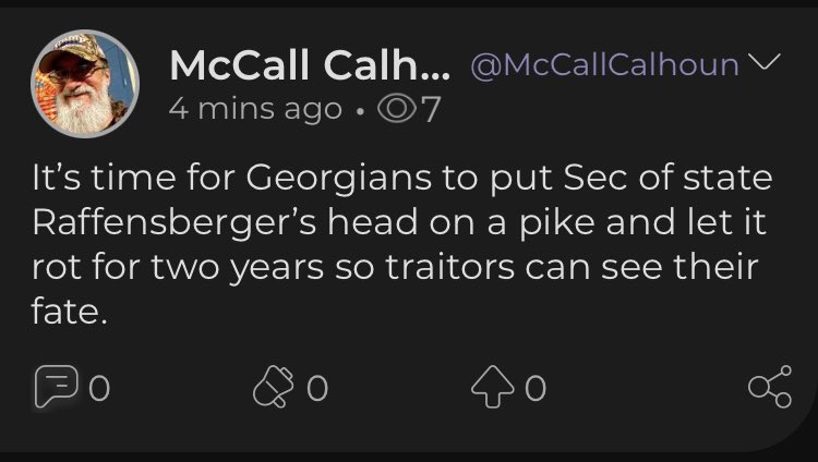 Note for these: Any of the “X minutes/hours/ days ago” is the time from him posting to me taking a screenshot. Some of these are from weeks or months ago. After finding these I reported him to the GBI and the Atlanta FBI which I believe was on Nov 17.