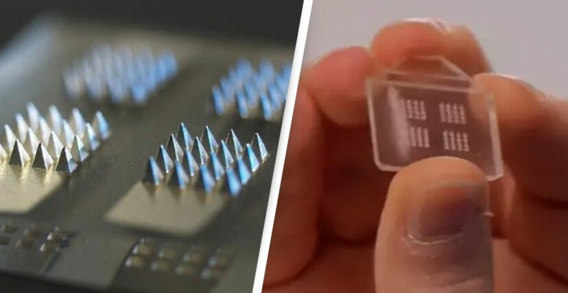 julija9j's tweet photo. 👇British Scientists Developing World’s First Covid-19 
    Vaccine Smart Patch

Storing medical information below the skin’s surface

"Microneedle patches, could be used to deliver nanoparticles when pressed to the skin. Like QR codes, could be scanned&amp;interpreted by smartphones https://t.co/YLb8KA6WOZ