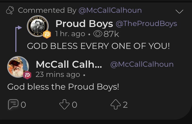 McCall Calhoun of Americus, Ga happily posing with the Proud Boys leader.