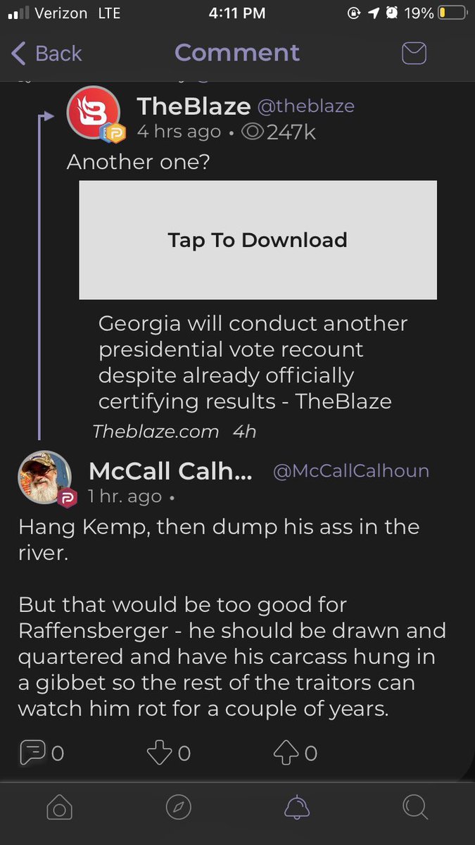 McCall Calhoun of Americus, Ga happily posing with the Proud Boys leader.