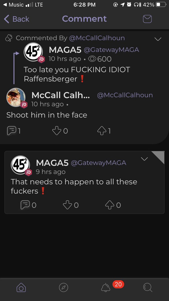 McCall Calhoun of Americus, Ga happily posing with the Proud Boys leader.