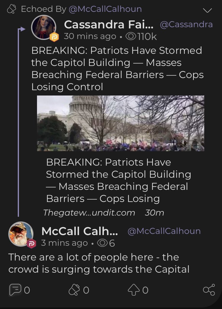 McCall Calhoun of Americus, Ga happily posing with the Proud Boys leader.