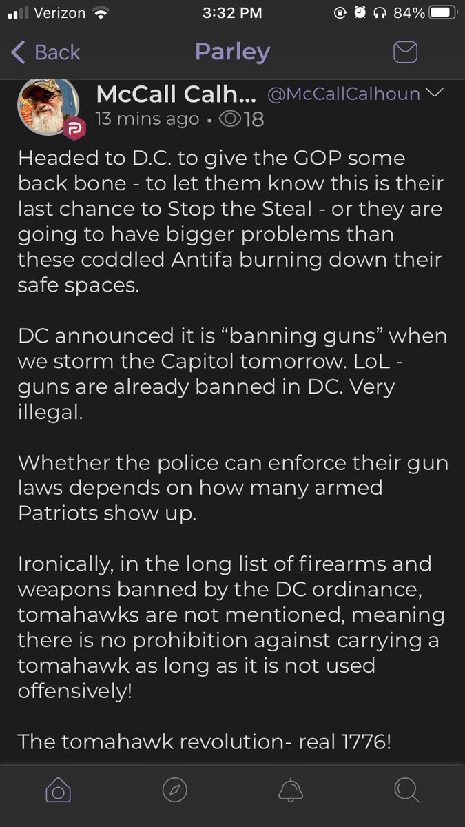 McCall Calhoun of Americus, Ga happily posing with the Proud Boys leader.