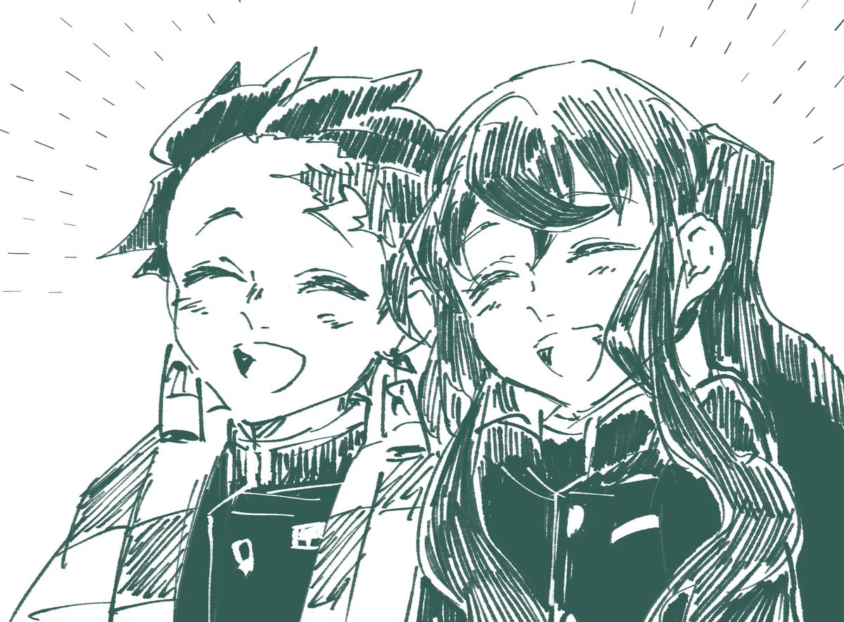 この二人とてもかわいい。ずっとなかよしでいて。 