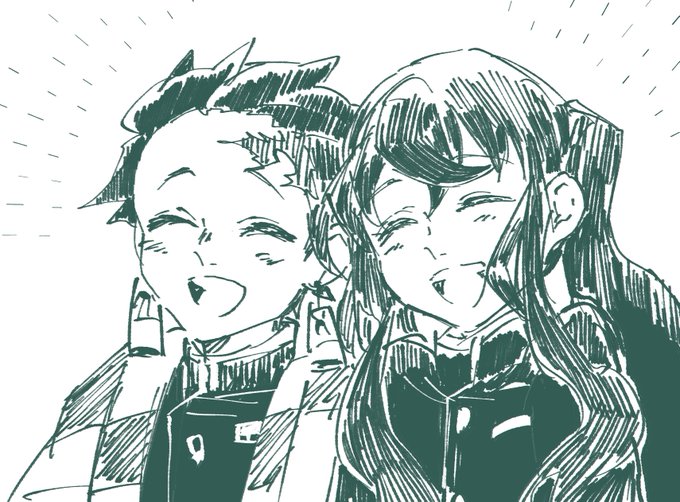 この二人とてもかわいい。ずっとなかよしでいて。 