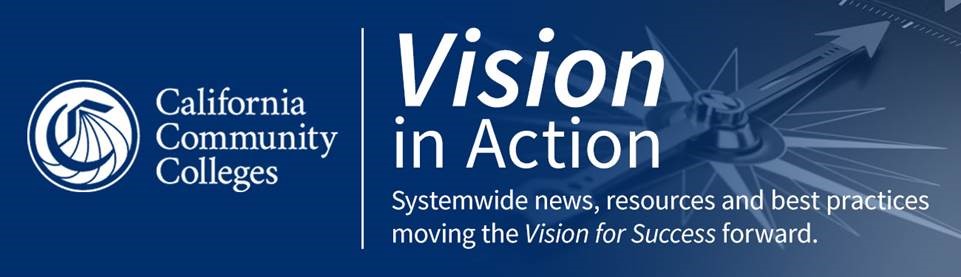 CalCommColleges's tweet photo. New #VisionInAction covers bimonthly systemwide webinars, @CalCommColleges podcast on democracy & education, the 1/13 #TransferProcess conversation w/@EloyOakley, @KristenSoares1, @JosephICastro & @UCPrezDrake, hosted by @AsmMarcBerman & more: https://t.co/Bhhzvrc0ML. #CAHigherEd https://t.co/XT2e48UMyv