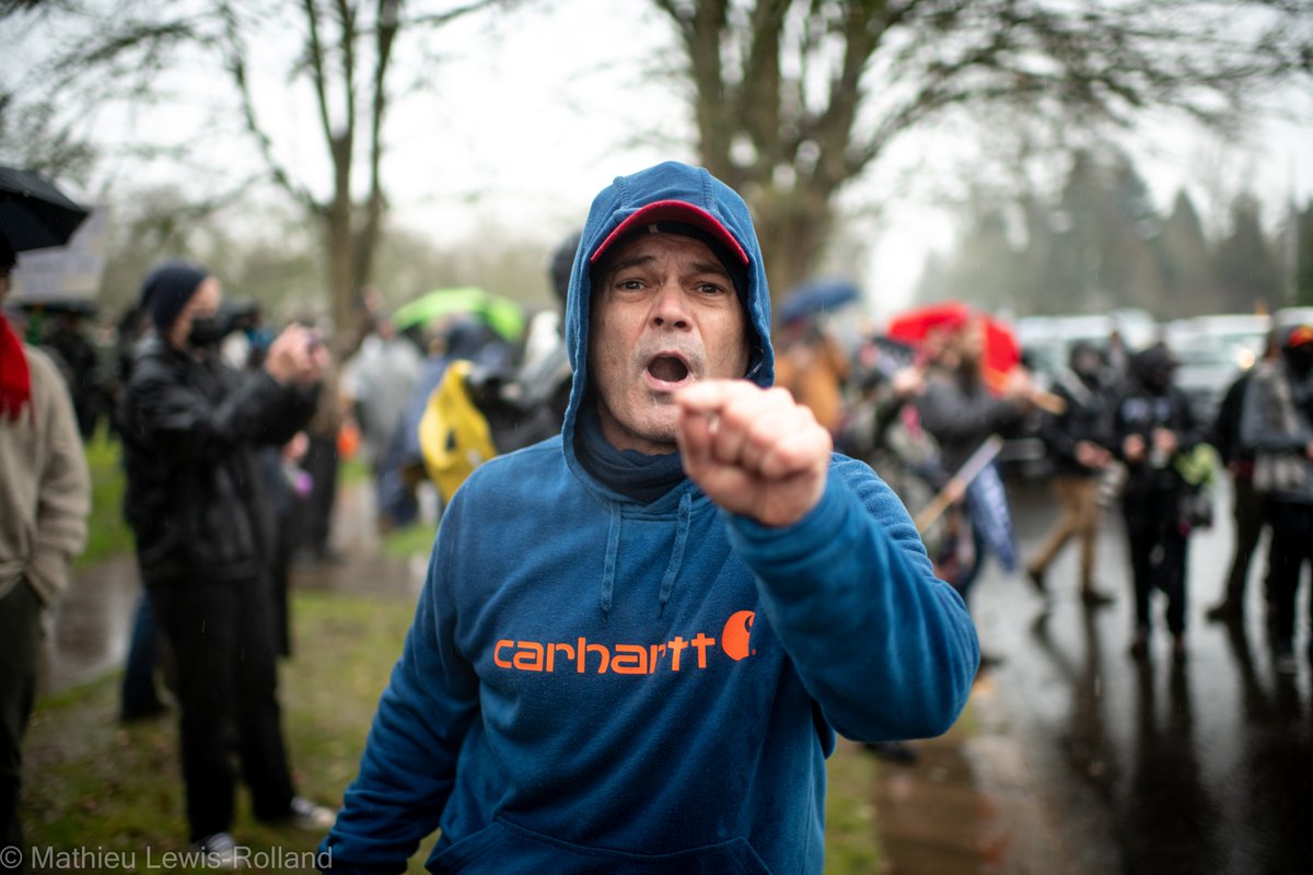 (12) Trump loyalists and Proud Boys continue to engage LEOs and intimidate members of the press.