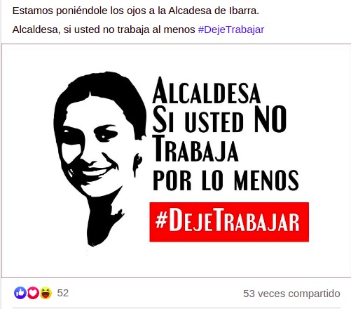 Alexand01214480's tweet photo. @DejenosTrabajar dos años de gestión ningún resultado. https://t.co/T2UYjoDLjT