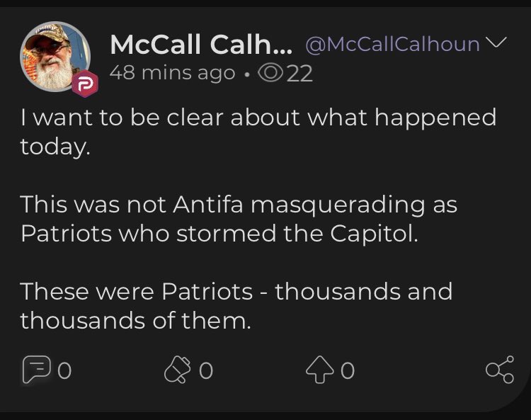 McCall Calhoun of Americus, Ga happily posing with the Proud Boys leader.