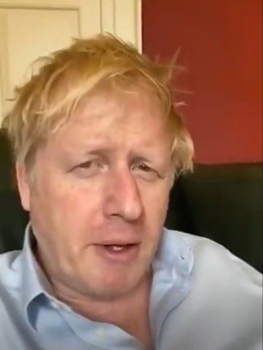 5-12/4/2020 - hearing the news, Boris has what he thinks is a laughing fit. But it’s the virus & he’s admitted to hospital & spends a few days in intensive careThe nation holds its breath. God is again on Boris’ side & he makes it throughHe has deliveries to make/322