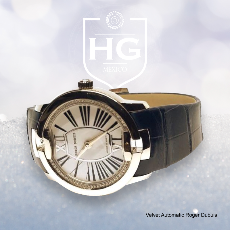 HG_Mexico's tweet photo. El diseño impredeciblemente elegante es una de las características que hacen especiales los relojes de esta colección única de Roger Dubuis. De venta en https://t.co/XMpS2GaPmx https://t.co/BrcQWBWnPz