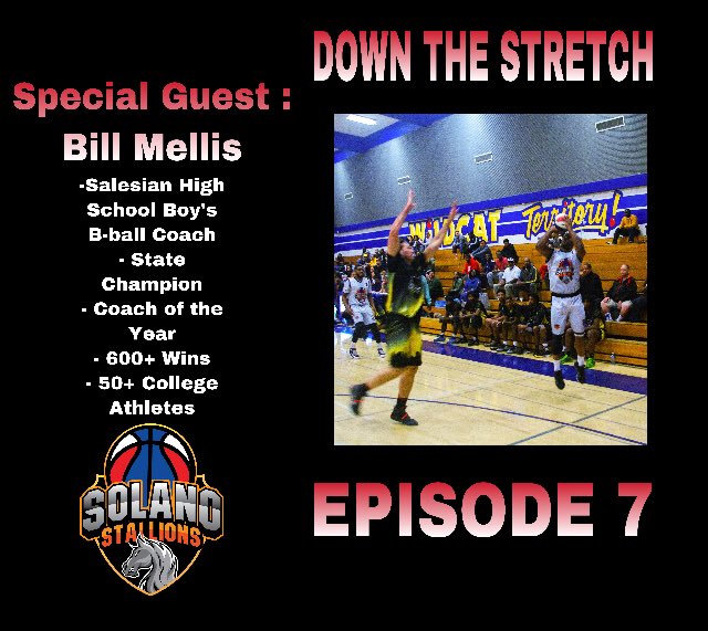 SolanoStallions's tweet photo. Down The Stretch Pod w/ guest,legendary Salesian Boy’s Basketball Coach Bill Mellis. Coach joins hosts Carter Scott &amp; Justin Brown in a great interview! @coachmellis 
Link below
https://t.co/KvhZ54rVdn
#solanostallions #podcast #media  #bayarea #basketball @jaybeethekidd @CScoot6 https://t.co/nkOlKlMpks