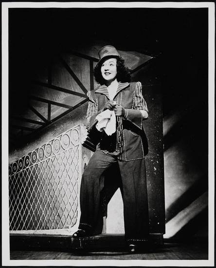 One of my favorite musicals, Cole Porter's Something for the Boys, opened Jan 7, 1943. Ethel Merman starred. There was no cast album, but in the early 70s, an album appeared (on red vinyl!) of radio broadcast of Merman & Co doing several songs & dialogue.