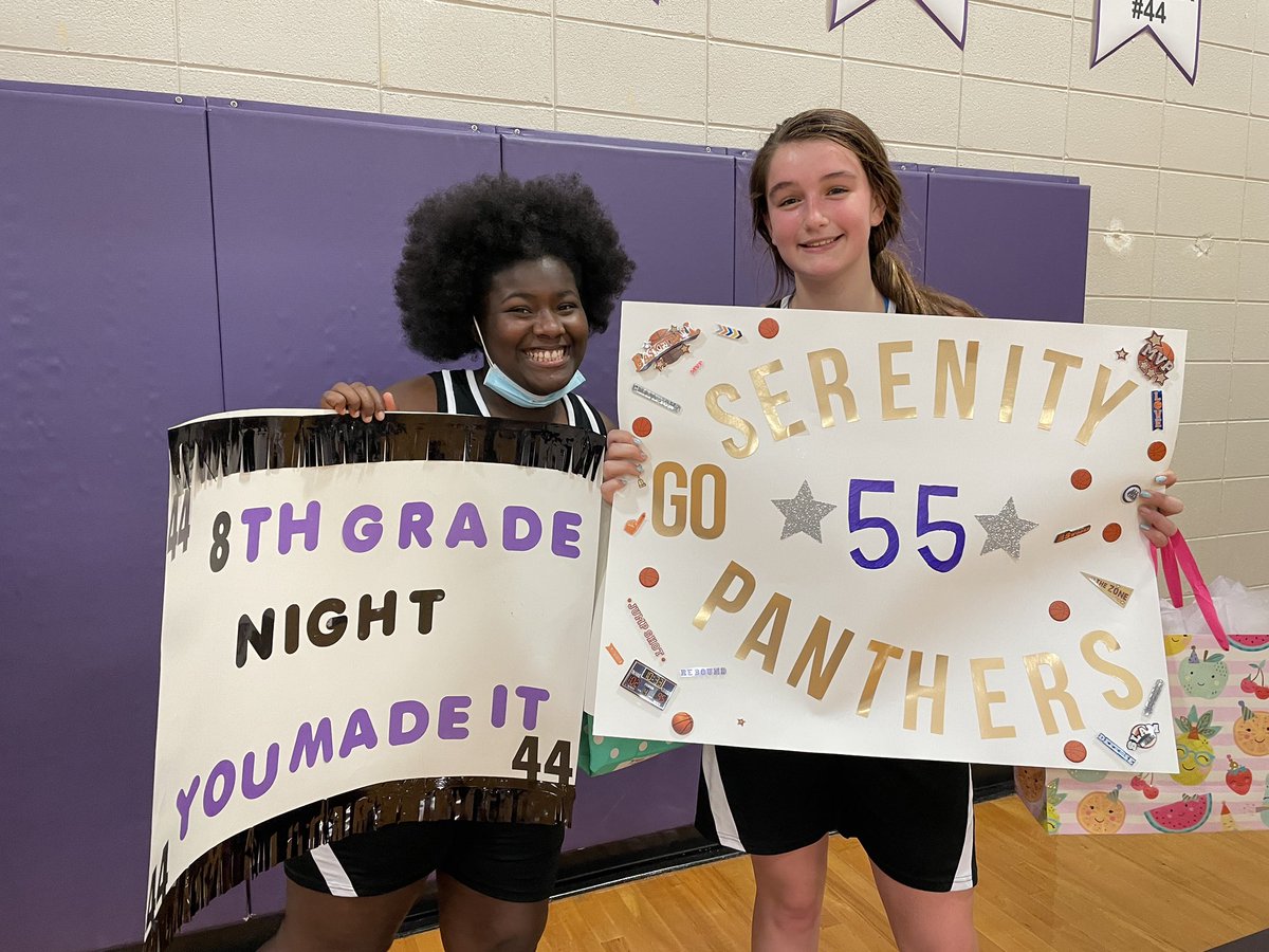 RCEMiddle's tweet photo. It’s 8th Grade Recognition Night! #teamRCE🐾 #RCEhoops🏀 https://t.co/u8MzLgYPiF
