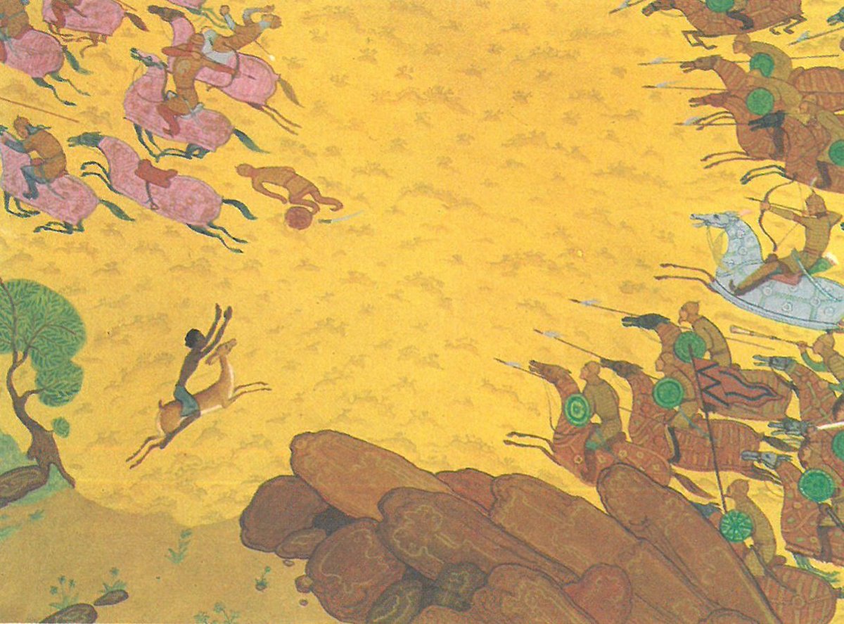 EasternOoC's tweet photo. Concept art to a cancelled film "Layla and Majnun" (1968) by Amen Khaidarov https://t.co/K1AWOACKkD