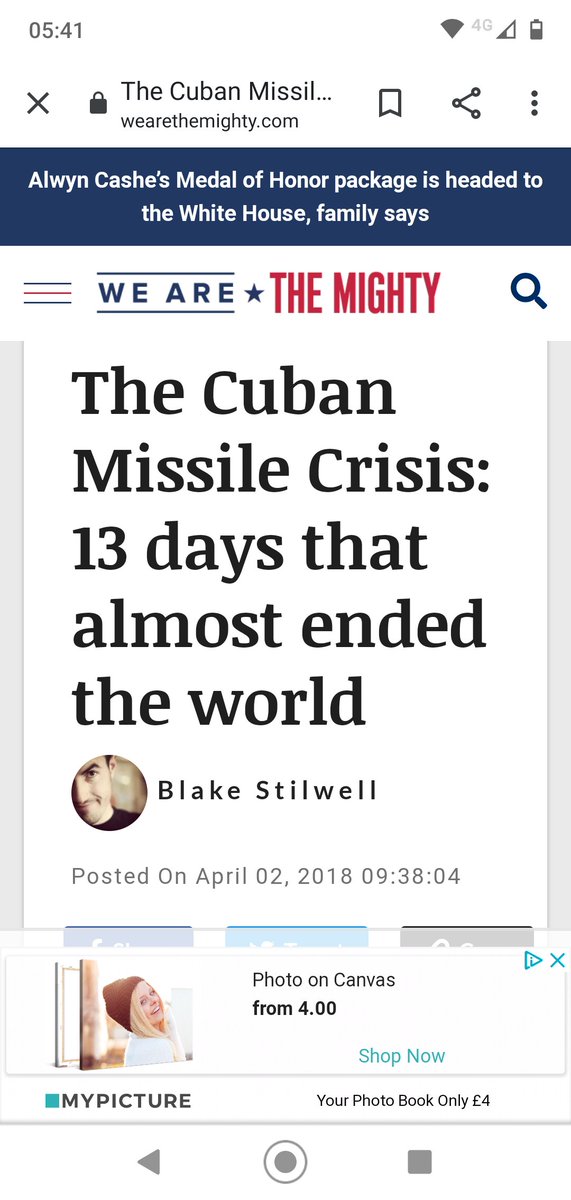 kitwizard's tweet photo. @EarlOfEnough Well, he could pack in a little old missile crisis! https://t.co/pbjMfrJ2Ff