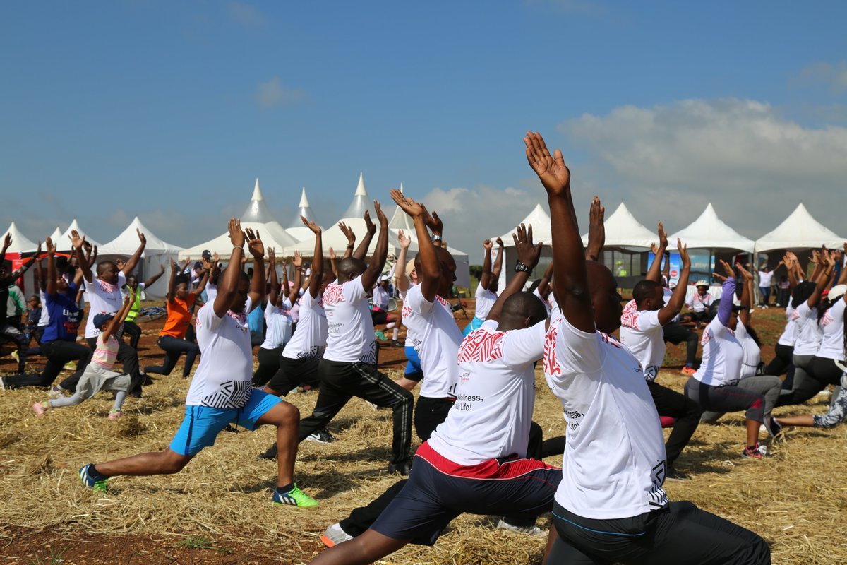 #DYK that, eating a healthy diet &amp; exercising regularly helps to boost your body immunity? Make it your priority today to join Zumba, cycling, dance, rope skipping, skating, or running. #AmrefWellness #AmrefCovid19Response #KomeshaCorona <a href="/Tatu_City/">Tatu City</a> <a href="/LornahSports/">lornahsports</a> <a href="/CriticalMassNbi/">Critical Mass Nairobi</a>