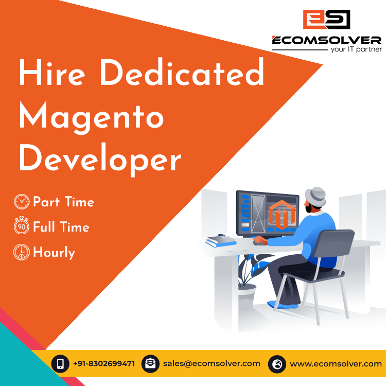 EcomsolverL's tweet photo. Contact us to Hire dedicated &amp; certified developers for #Magento #development #services, #website development #mobile app &amp; #software development solutions.
#Hire Now @ https://t.co/p2O8qtflhU
Call  8302699471
#ecomsolver #magento #क्या_है_सच्चाई   #hireme #hire #wade #ecommerce https://t.co/9cqQMpP6Lf