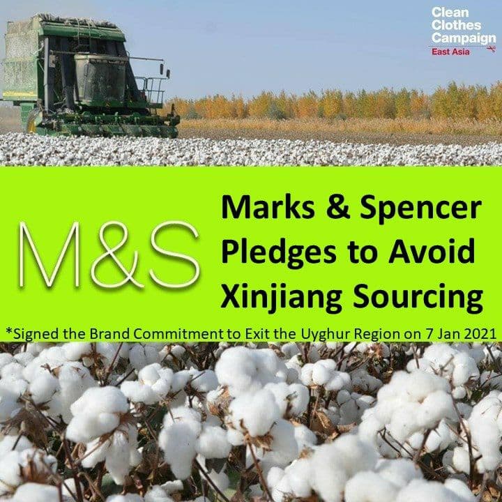 shiroihamusan's tweet photo. @SecPompeo @StateDept Hope those US can companies can also have a little social responsibility like Marks &amp; Spencer https://t.co/WpM8veEOzN