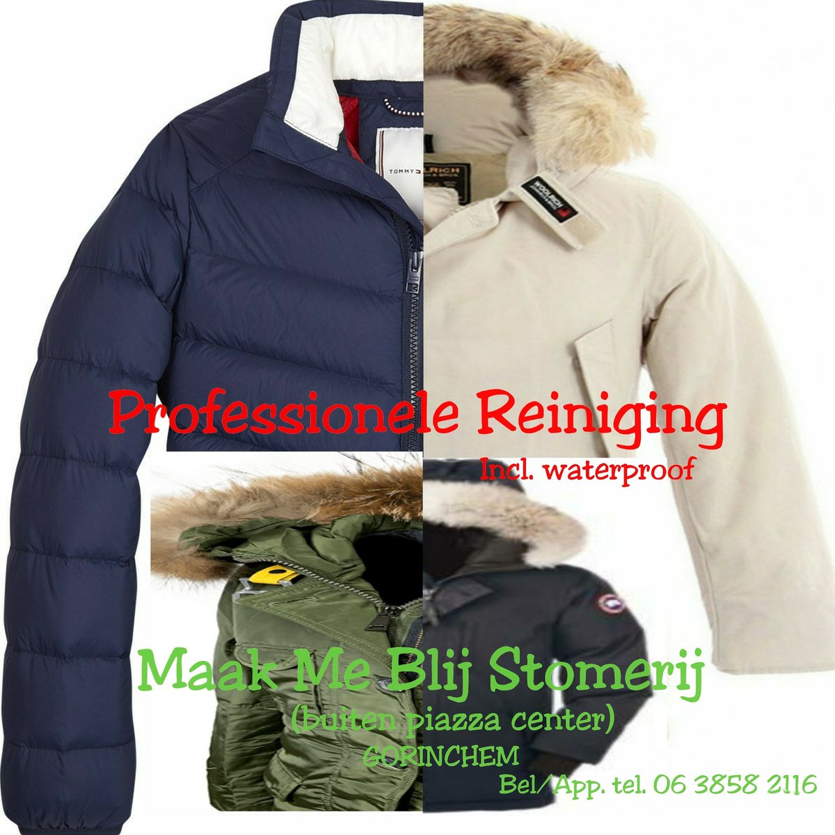 Wij zijn OPEN! 

SNELSERVICE  
(buiten Piazza Center) 
Wijnkoperstraat 3,Gorinchem
Bel/App. tel. 06 3858 2116

maps.app.goo.gl/PTW7Cmyv836iX3…

Openingstijden: 
Maandag + Dinsdag 08:00-18:00 
Woensdag 08:00 tot 15:00 geopend! 
Donderdag+ Vrijdag 08:00-18:00  
Zaterdag  09:00 tot 15:00