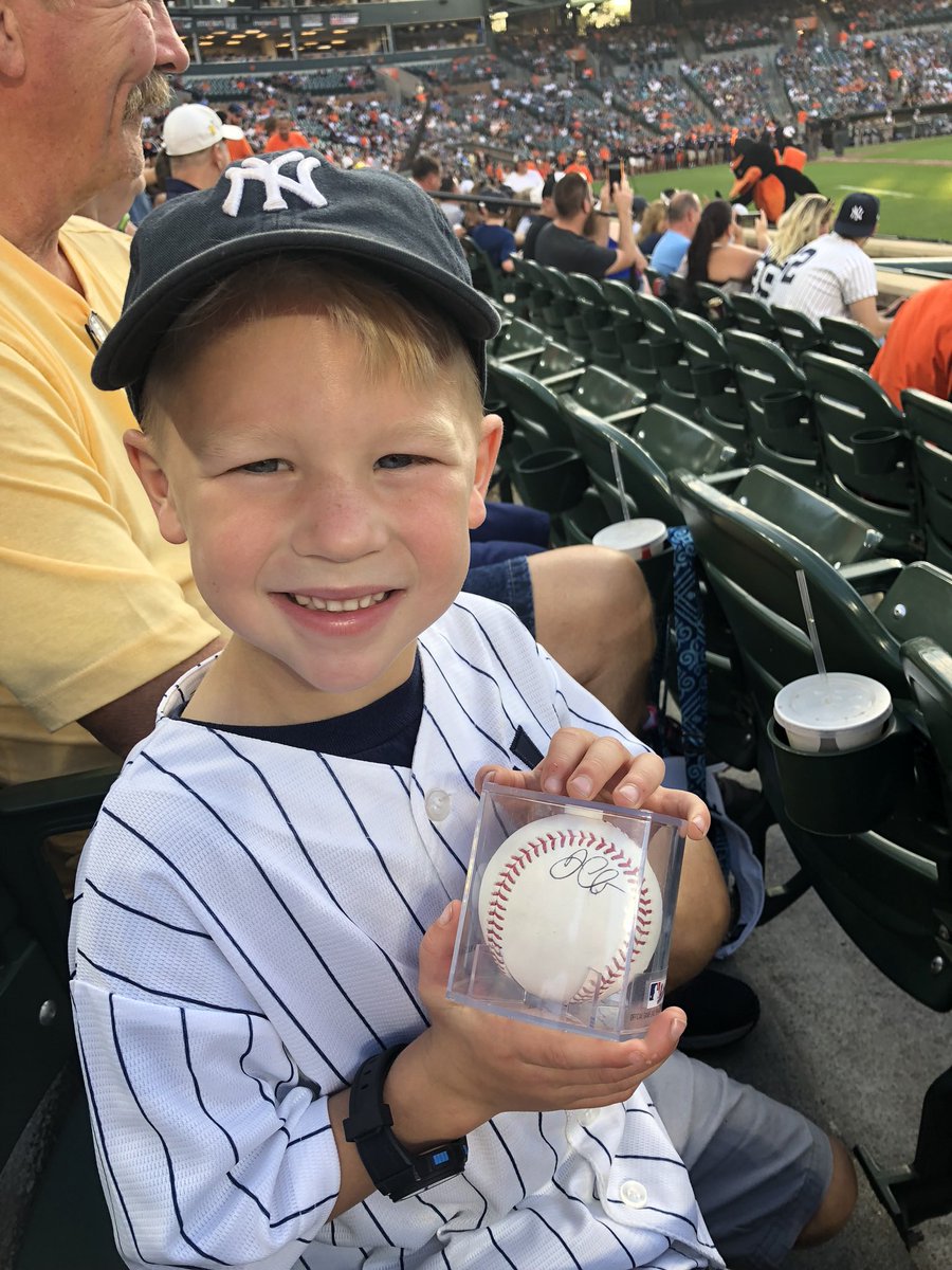 TheBaseballJake's tweet photo. @DidiG18 You were my sons first autograph and you became his favorite player to this day! #SirDiDi @DidiG18 https://t.co/lJ6kq0z6eG