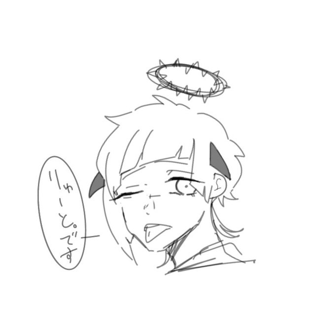 できたよ。新しいりゅーとくん

色は前と同じで変わったところは大きく髪型と角が生えたことと輪っかが増えました
輪っかは薔薇の茎みたいにトゲトゲしてます

モチーフは堕天使なので宜しくお願いします。

#りゅーとあーと 