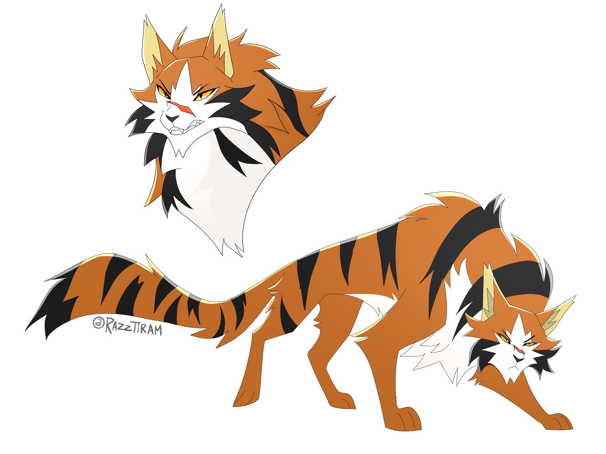 Warriors Into the Wild  Warrior cats art Warrior cat drawings Warrior  cats series