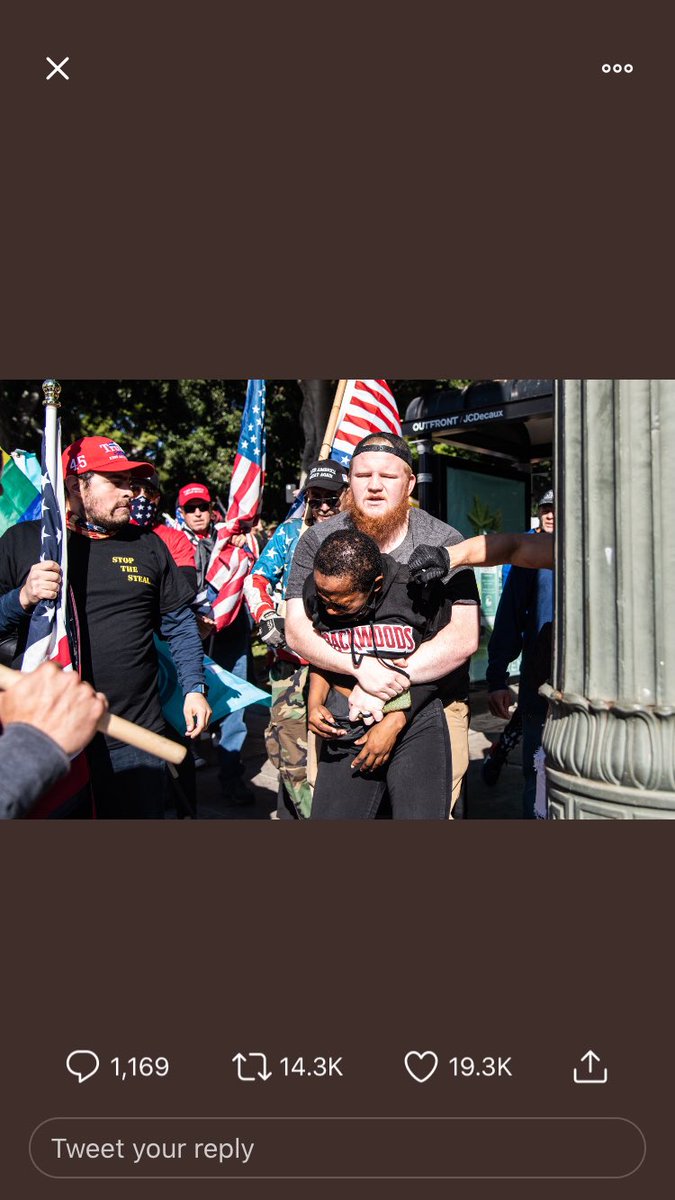 misterfuzzz's tweet photo. @FBI Start by arresting all the people in this photo who thought it was funny to mace this poor woman. https://t.co/rkIbl5oNcc