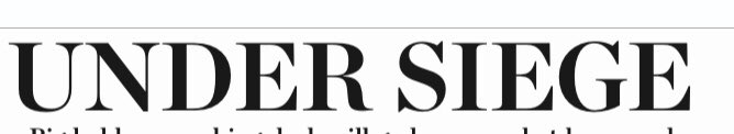 Let’s talk headlines! We had some top contenders, like these two, pictured. Many others were considered, among them: Capitol under siegeDemocracy under siegeAssault on democracyCapitol hellMy unused favourite, requiring the right image: All the President’s Men. But+