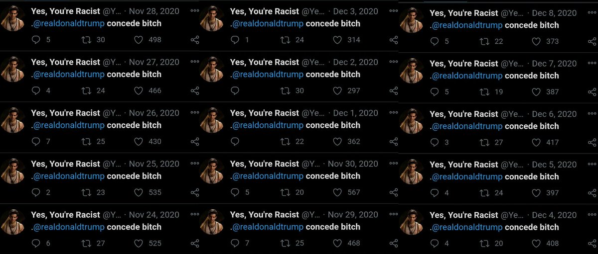 YesYoureRacist's tweet image. MY FELLOW AMERICANS, WE GOT HIM