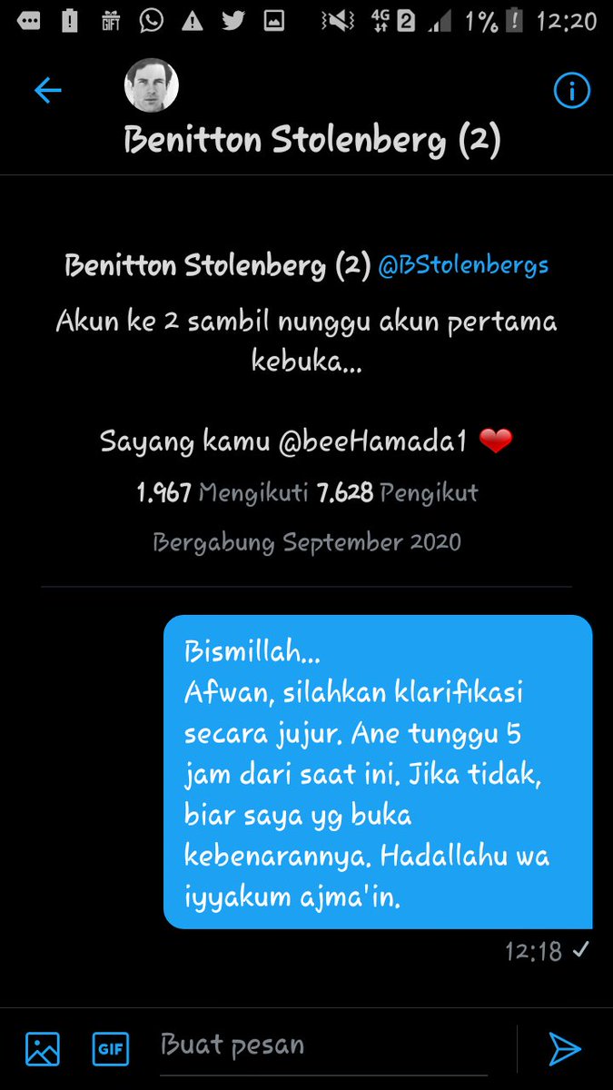 _Ittiba's tweet photo. 4. Saya berusaha diam dan enggan menanggapi sekalipun dari awal banyak yg memperingatkan untuk berhati2 dengan akun2 kalian. Dan ternyata sikap diam ini anda anggap sebagai kelemahan. https://t.co/EW4PzdpxLy