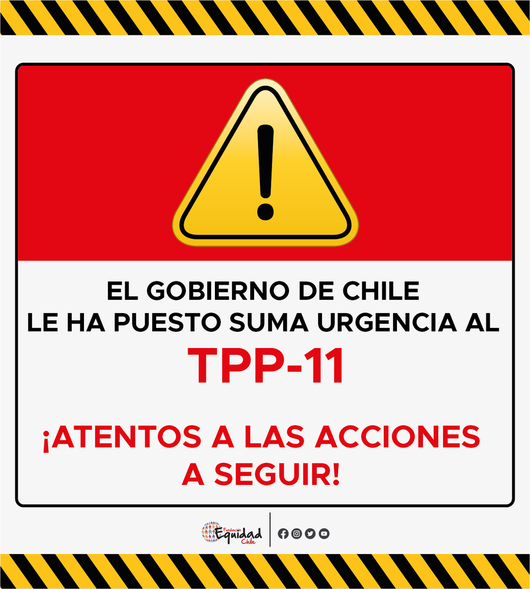 #NOALTPP11 | ¡No podemos permitir que se apruebe el tratado TPP-11, sobre todo cuando estamos en pleno proceso constituyente y en medio de una pandemia!