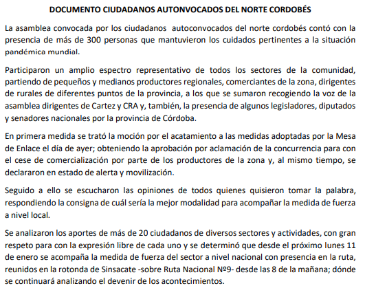 srjmcba's tweet photo. #AsambleaMultisectorial
👉 Compartimos, a continuación, el documento redactado por Ciudadanos Autoconvocados al finalizar la Asamblea.
👉 Además, algunos textuales de los principales oradores (productores, docentes y representantes de cámaras empresariales/comerciales). https://t.co/h0L5QV0rP6