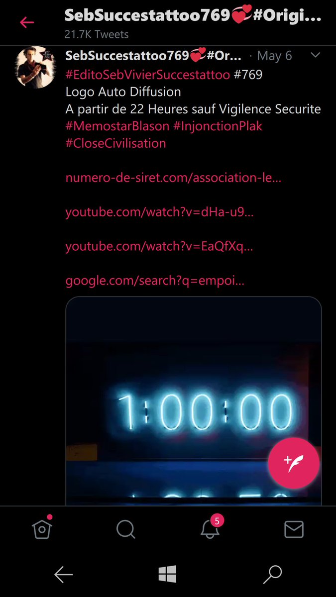 succestattoo761's tweet photo. Galery 💞 edito volet 3 & 10
Viviertattoo buTiersIntegritInitial
🔇🆘⛔🔇
Piratage initie atrocite pillage emprise
🔇🆘⛔🔇
Pokapilokulairevertebretierseviviergiature https://t.co/Paa1TYqhJq