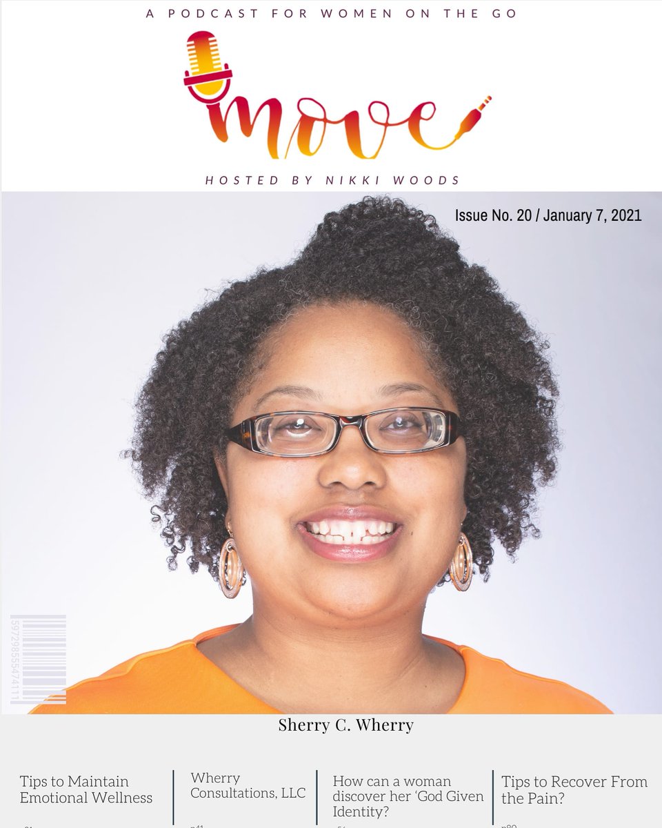 Sherry_Wherry's tweet photo. I was featured on the Move Podcast hosted by @NikkiWoods. Today marks the release of the 20th episode! Be sure to share, like and review the podcase, and click here to listen in: https://t.co/vecPeQaeQ4 https://t.co/wNr7TgxN7J