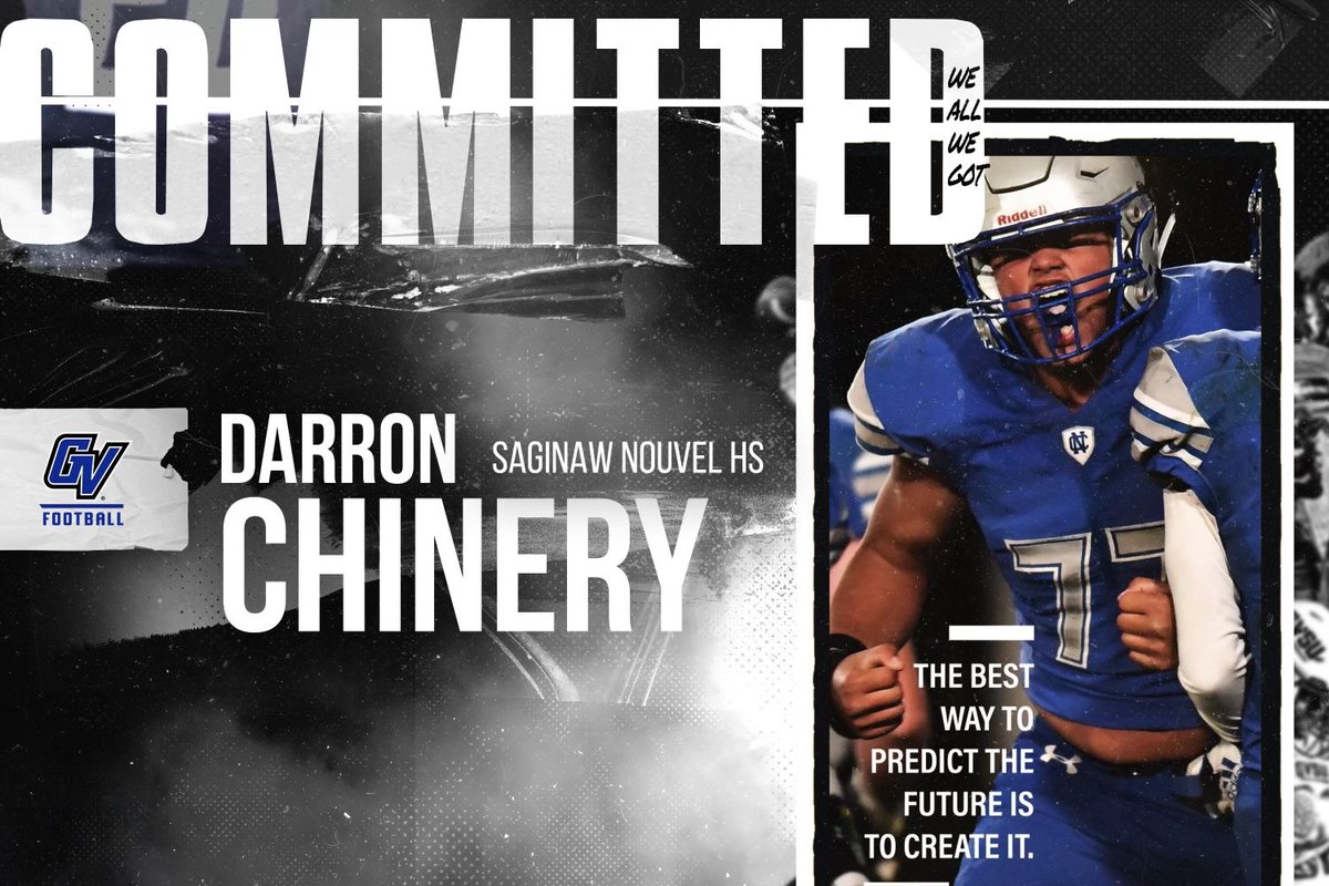 After talking with the Coaching staff and talking it over with my family . I will be committing to Grand Valley State University!!! #AnchorUp #GoLakers