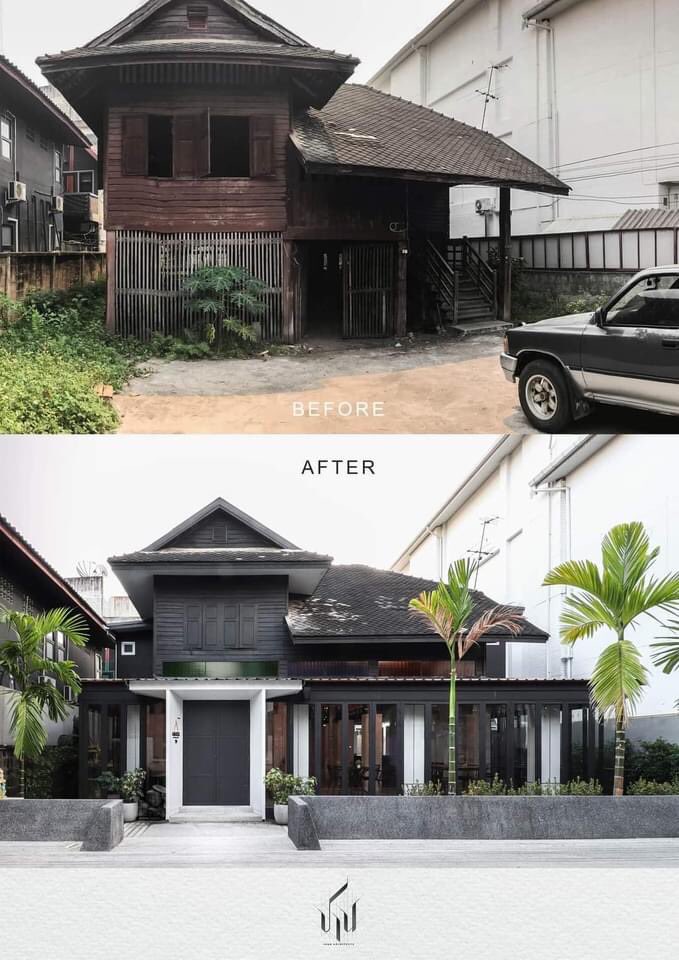 AzyanDraws's tweet photo. Saw this awesome renovation of Traditional house with contemporary touch! In love! The new part is designed with empathy to the look of the original house in terms of colours and touch of timber material. This is how u do it. Design by Chan-Jhan Architects. https://t.co/6ip3OVhaBa